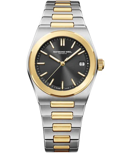 Raymond Weil Men's Two-tone Stainless Steel Watch 38mm In Multi