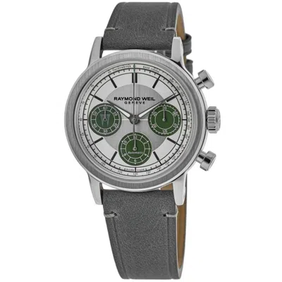 Raymond Weil Millesime Automatic Chronograph Largo Winch In Silver