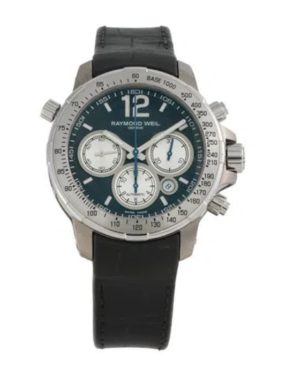 Pre-owned Raymond Weil Nabucco Watch In Multi