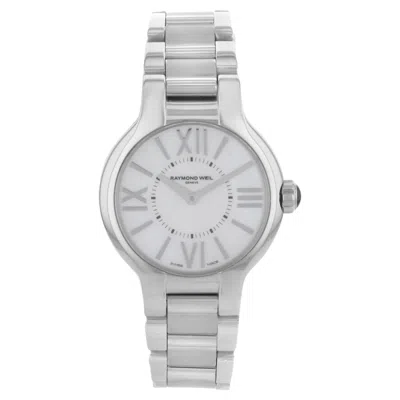 Pre-owned Raymond Weil Noemia 5927-st-00907 Stainless Steel Quartz Ladies Watch In Multi