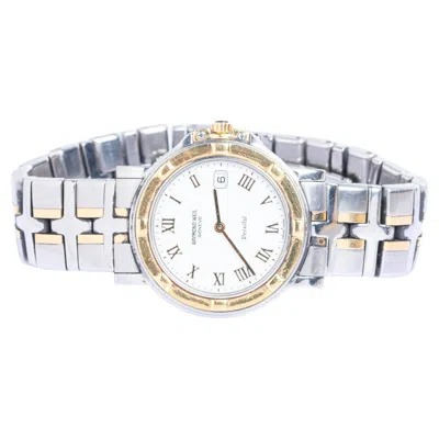 Pre-owned Raymond Weil Parsifal Two-tone Stainless Steel & Gold Watch In Multi