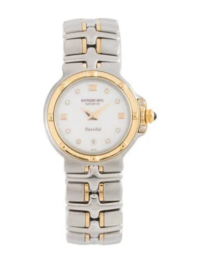 Pre-owned Raymond Weil Parsifal Watch, 27mm In Multi