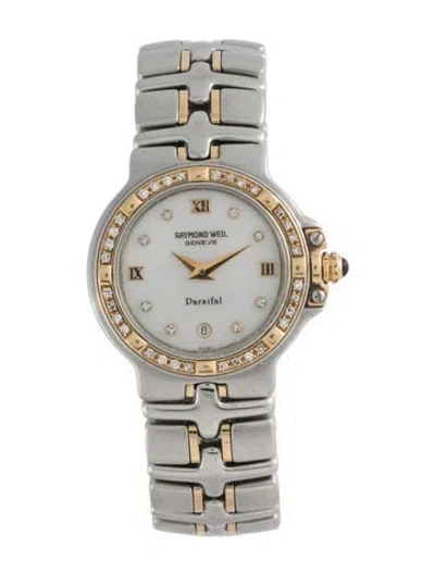 Pre-owned Raymond Weil Parsifal Watch, 27mm In Multicolor