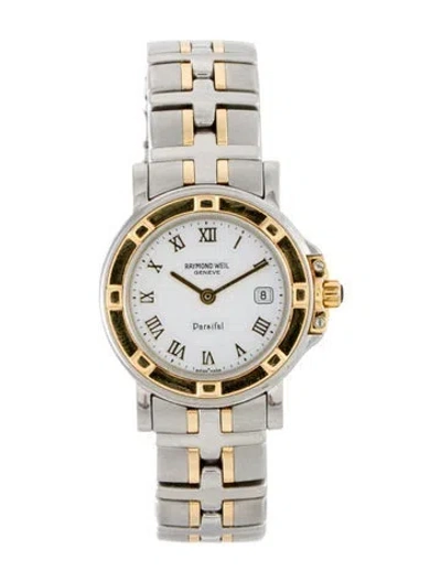 Pre-owned Raymond Weil Parsifal Watch, 28mm In Multi