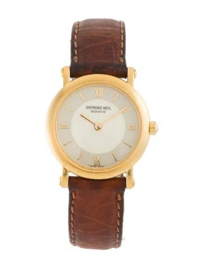 Pre-owned Raymond Weil Quartz Watch In Multi