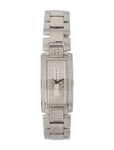Pre-owned Raymond Weil Shine Watch, 19mm In Multi