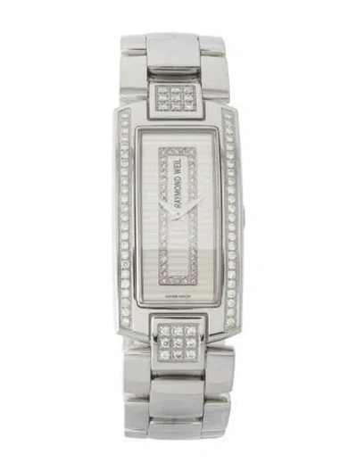 Pre-owned Raymond Weil Shine Watch, 19mm In Multi