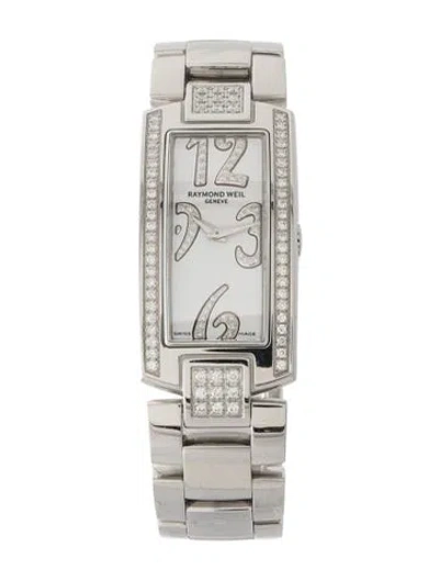 Pre-owned Raymond Weil Shine Watch, 19mm In Multi