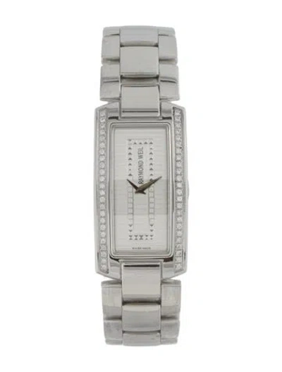 Pre-owned Raymond Weil Shine Watch, 19mm In Multi