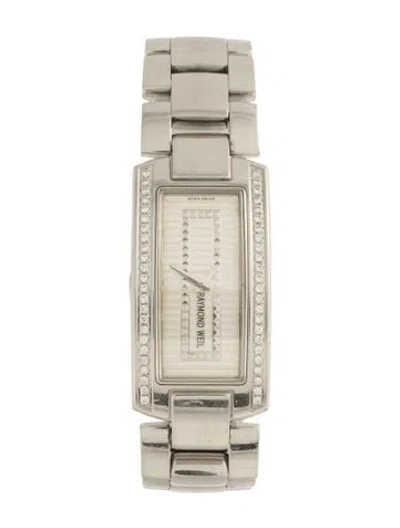Pre-owned Raymond Weil Shine Watch, 19mm In Multicolor