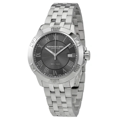 Raymond Weil Tango Grey Dial Men's Watch 8160-st-00608 In Metallic