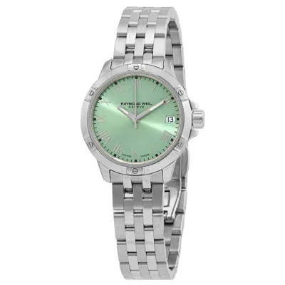 Raymond Weil Tango Quartz Green Dial Ladies Watch 5960 -st -00520