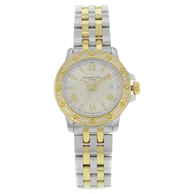 Pre-owned Raymond Weil Tango Silver Dial Steel Quartz Ladies Watch 5399-sps-00657 In Multi
