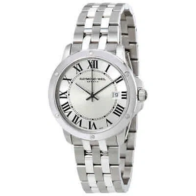 Pre-owned Raymond Weil Tango Silver Men's Watch (5591-st-00659)