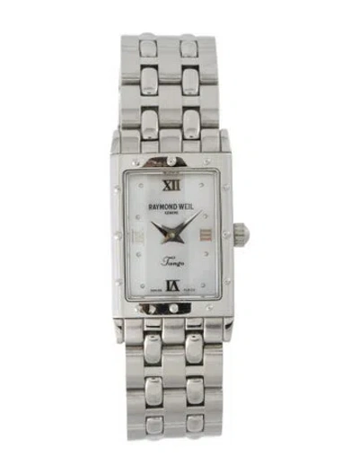 Pre-owned Raymond Weil Tango Watch, 17mm In Multi
