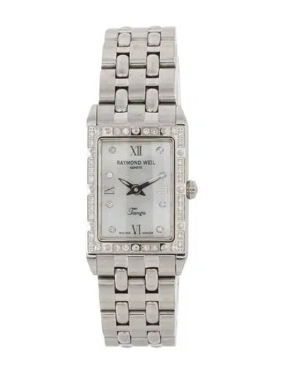 Pre-owned Raymond Weil Tango Watch, 19mm In Multi