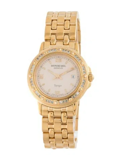 Pre-owned Raymond Weil Tango Watch, 28mm In Multicolor