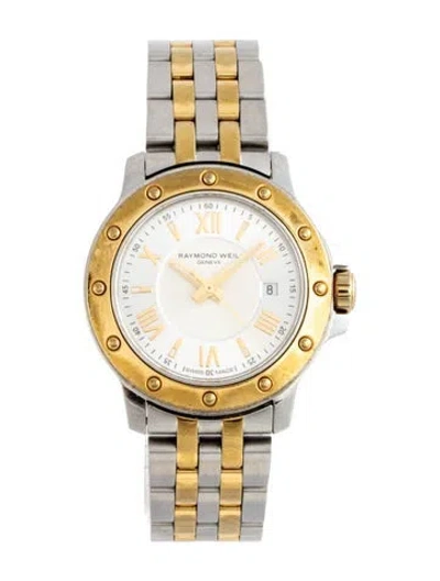 Pre-owned Raymond Weil Tango Watch, 28mm In Multicolor