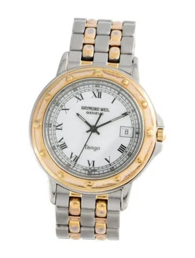 Pre-owned Raymond Weil Tango Watch, 36mm In Multicolor