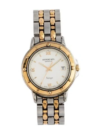 Pre-owned Raymond Weil Tango Watch, 36mm In Multicolor