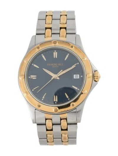 Pre-owned Raymond Weil Tango Watch, 37mm In Multicolor