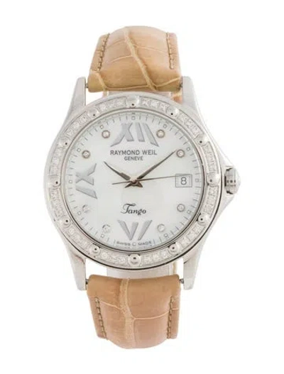 Pre-owned Raymond Weil Tango Watch, 38mm In Multicolor