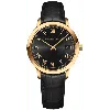 Raymond Weil Toccata Black Dial Leather Strap Women's Watch 5385-pc-00208 In Black