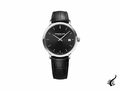 Pre-owned Raymond Weil Toccata Black Men's 39mm Watch Swiss Made - 5488 Stc 20001