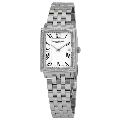 Raymond Weil Toccata Quartz Diamond White Dial Ladies Watch 5925 -sts-00300