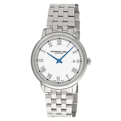Raymond Weil Toccata Quartz White Dial Men's Watch 5485-st-00359 In Metallic