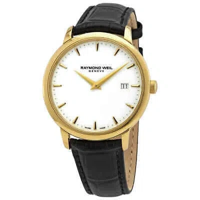 Pre-owned Raymond Weil Toccata Quartz White Dial Men's Watch 5488-pc-30001