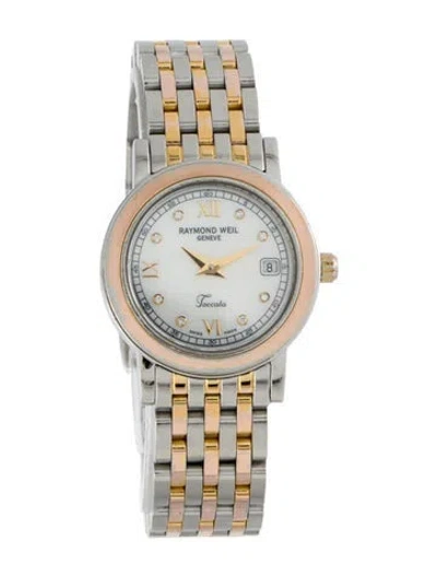 Pre-owned Raymond Weil Toccata Watch, 25mm In Multi