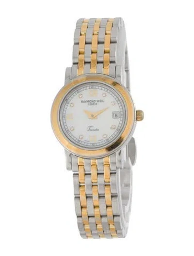 Pre-owned Raymond Weil Toccata Watch, 25mm In Multi