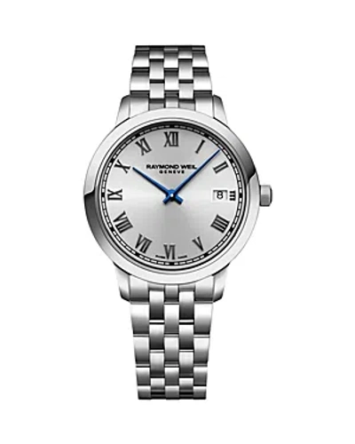 Raymond Weil Toccata Watch, 34mm In Silver