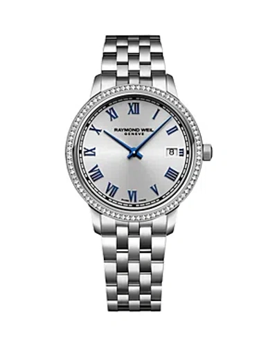 Raymond Weil Toccata Watch, 34mm In Silver