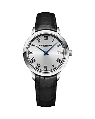Raymond Weil Women's Toccata Stainless Steel & Alligator-effect Leather Quartz Watch In No Color