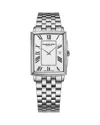 Raymond Weil Men's Swiss Toccata Stainless Steel Bracelet Watch 29x37mm In White/silver