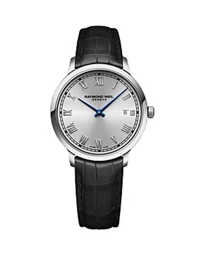 Raymond Weil Toccata Watch, 39mm In Silver/black