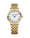 Raymond Weil Men's Toccata Goldtone Stainless Steel Bracelet Watch/39mm In White/gold