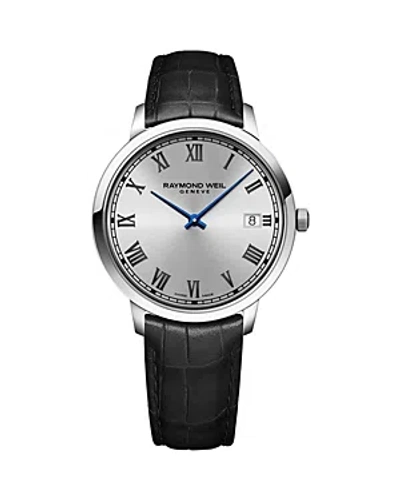 Raymond Weil Men's Toccata Stainless Steel & Alligator-effect Leather Quartz Watch