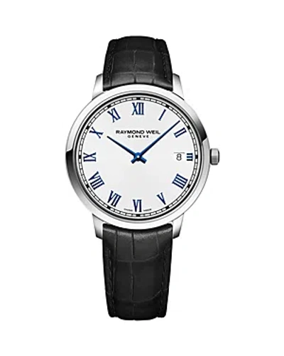 Raymond Weil Men's Toccata Stainless Steel & Alligator-effect Leather Quartz Watch In No Color