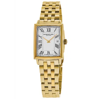 Raymond Weil Toccata White Dial Yellow Gold Pvd Steel Women's Watch 5925-p-00300