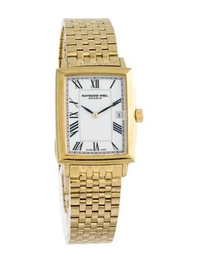 Pre-owned Raymond Weil Tradition Slim Watch, 23mm In Multi