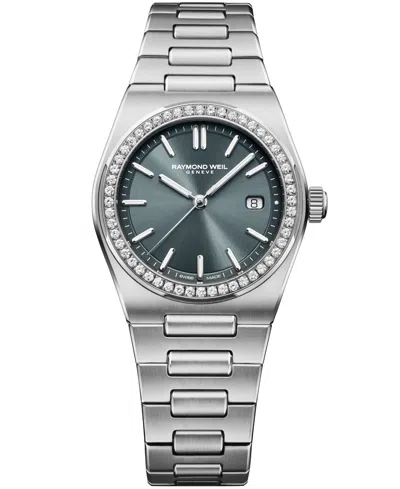 Raymond Weil Women's Silver-tone Stainless Steel Watch 30mm