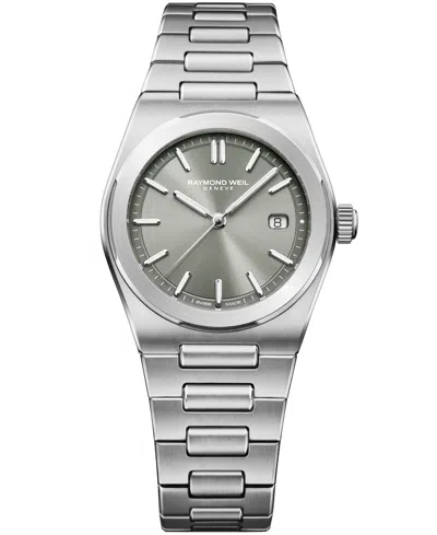 Raymond Weil Women's Silver-tone Stainless Steel Watch 30mm