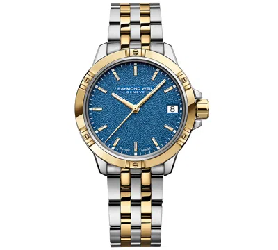 Raymond Weil Women's Swiss Tango Quartz Two-tone Stainless Steel Bracelet Watch 30mm In Gold