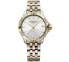 Raymond Weil Women's Swiss Tango Quartz Two-tone Stainless Steel Bracelet Watch 30mm In White