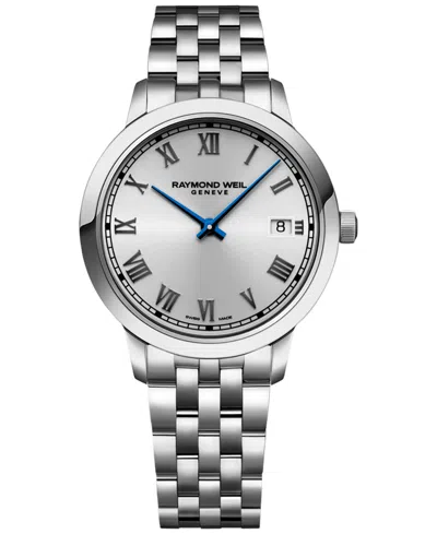 RAYMOND WEIL WOMEN'S SWISS TOCCATA STAINLESS STEEL BRACELET WATCH 34MM