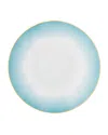 Raynaud Aura American Dinner Coupe Plate 1 In Light Blue