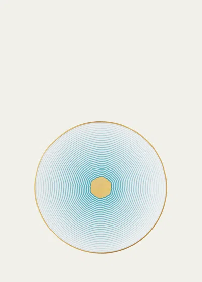 Raynaud Aura Bread And Butter Plate In Blue